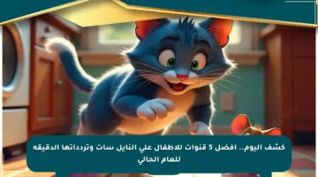 كشف اليوم.. أفضل 5 قنوات للأطفال على النايل سات وتردداتها الدقيقة للعام الحالي